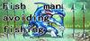 Fish man avoiding fishing para Ordenador