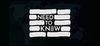 Need to Know para Ordenador