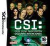 CSI Oscuras Intenciones para Nintendo DS