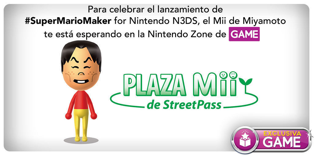 Consigue Gratis El Mii De Shigeru Miyamoto En Game Vandal