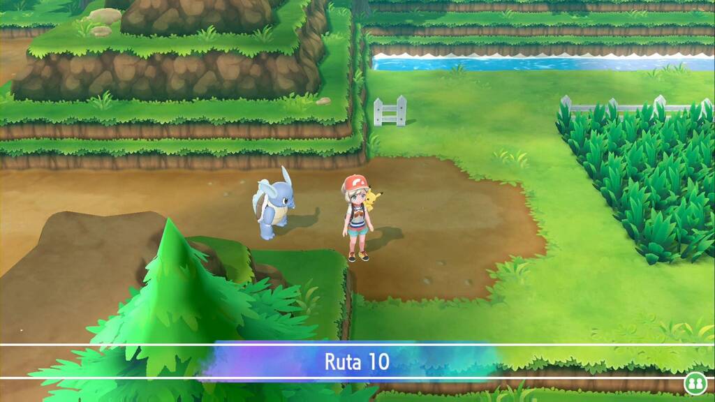 Ruta 10 en Pokémon Let's Go - Pokémon y secretos