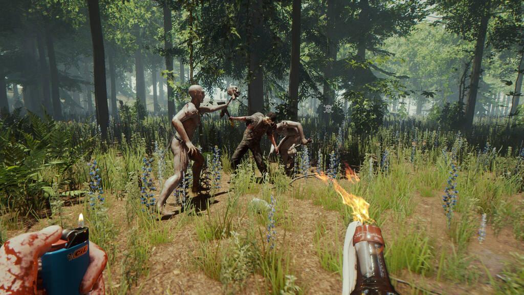 Ps4 the forest управление