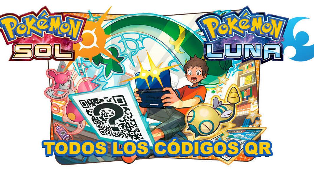 TODOS los códigos QR de Pokémon Sol Luna (Incluye Magearna)