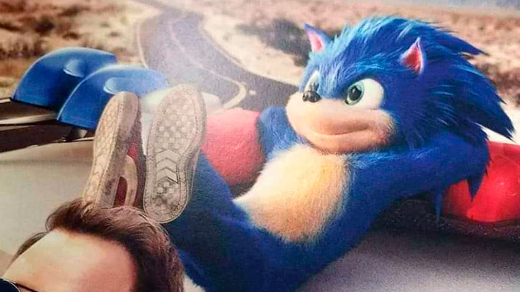 Old Sonic Movie concept art with Chris Evans as Tom r/SonicTheHedgehog