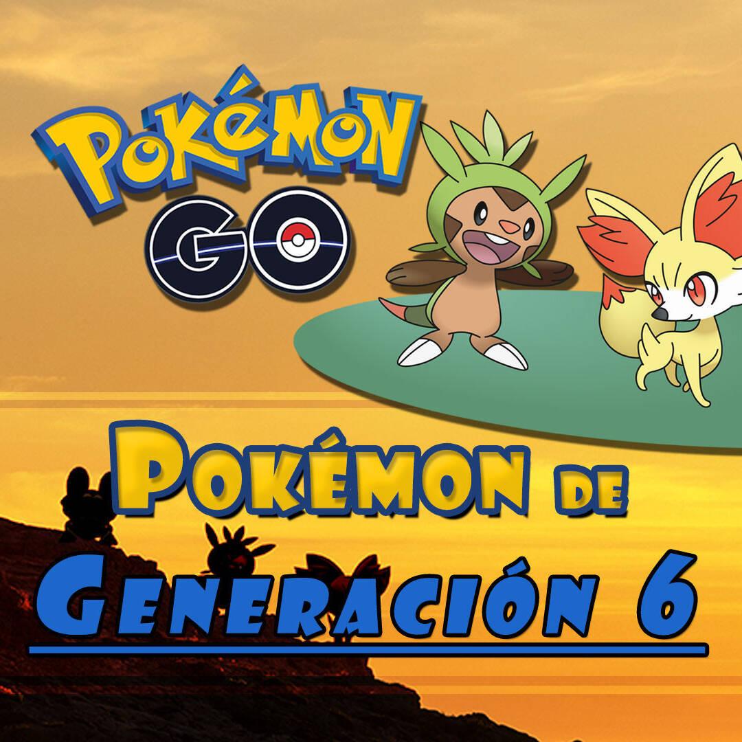 Pokémon Go Gen 6 - Todos os Pokémon disponíveis da região de Kalos