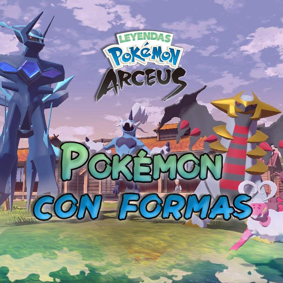 Como transformar a SHAYMIN de FORMA CIELO a FORMA TIERRA en POKEMON  LEYENDAS de ARCEUS 