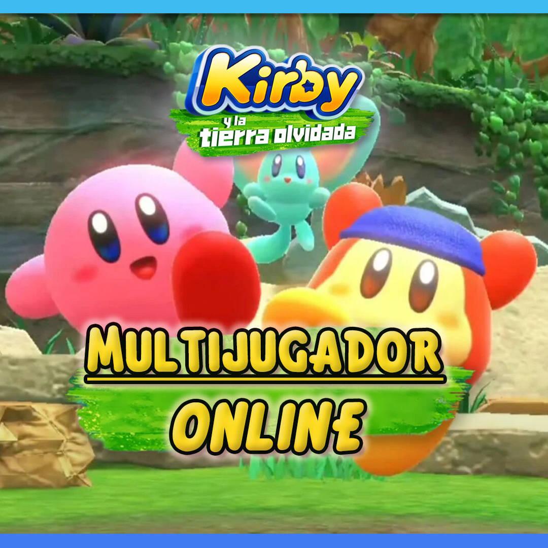 Kirby y la tierra olvidada: ¿Tiene multijugador o coop online?