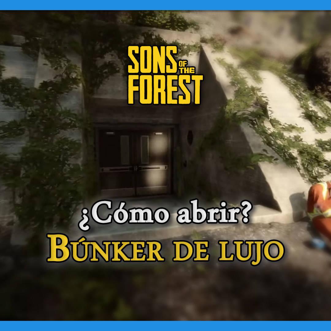 ✓ NUEVO REQUISITO FINAL SONS OF THE FOREST Guía Español COMO ABRIR el  BUNKER FINAL TARJETA INVITADO 