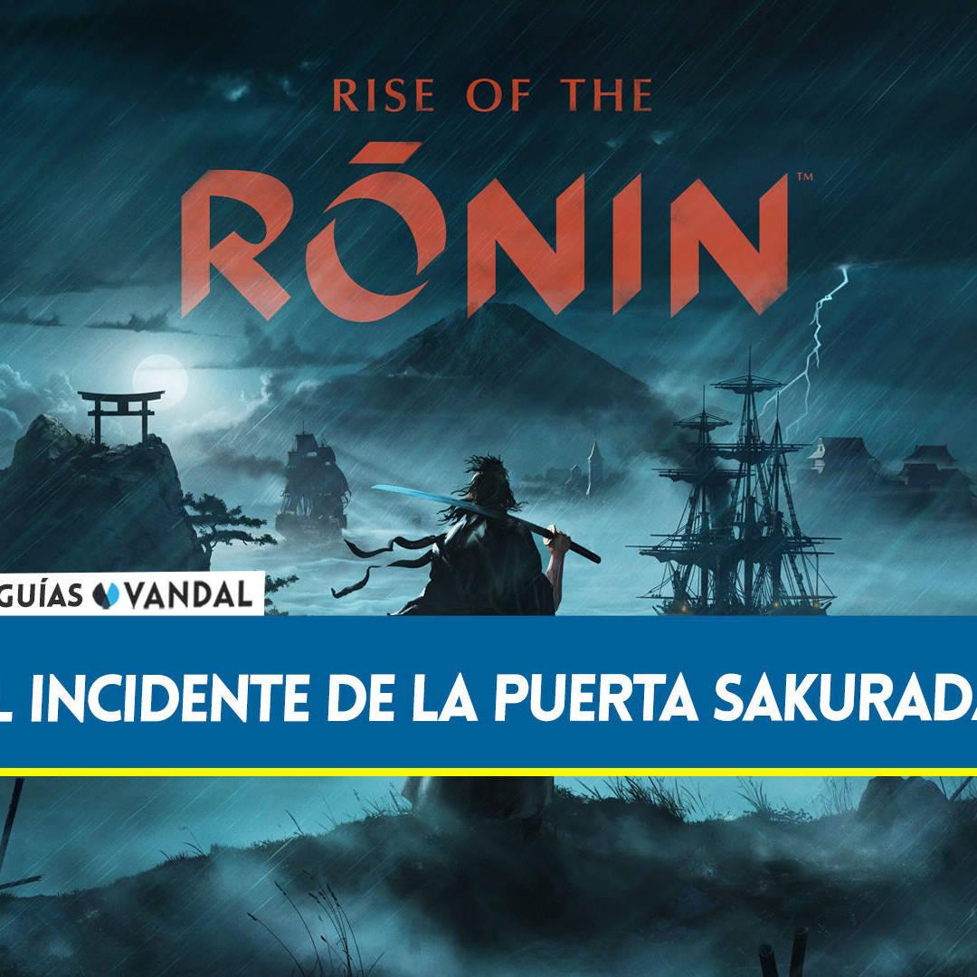 El incidente de la Puerta Sakurada al 100% en Rise of the Ronin