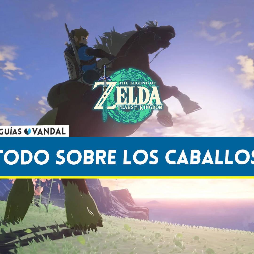 Todo sobre los caballos en Zelda: Tears of the Kingdom y cómo domarlos