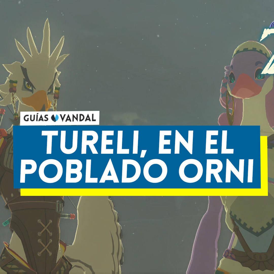 Tureli, en el poblado orni al 100% en Zelda: Tears of the Kingdom