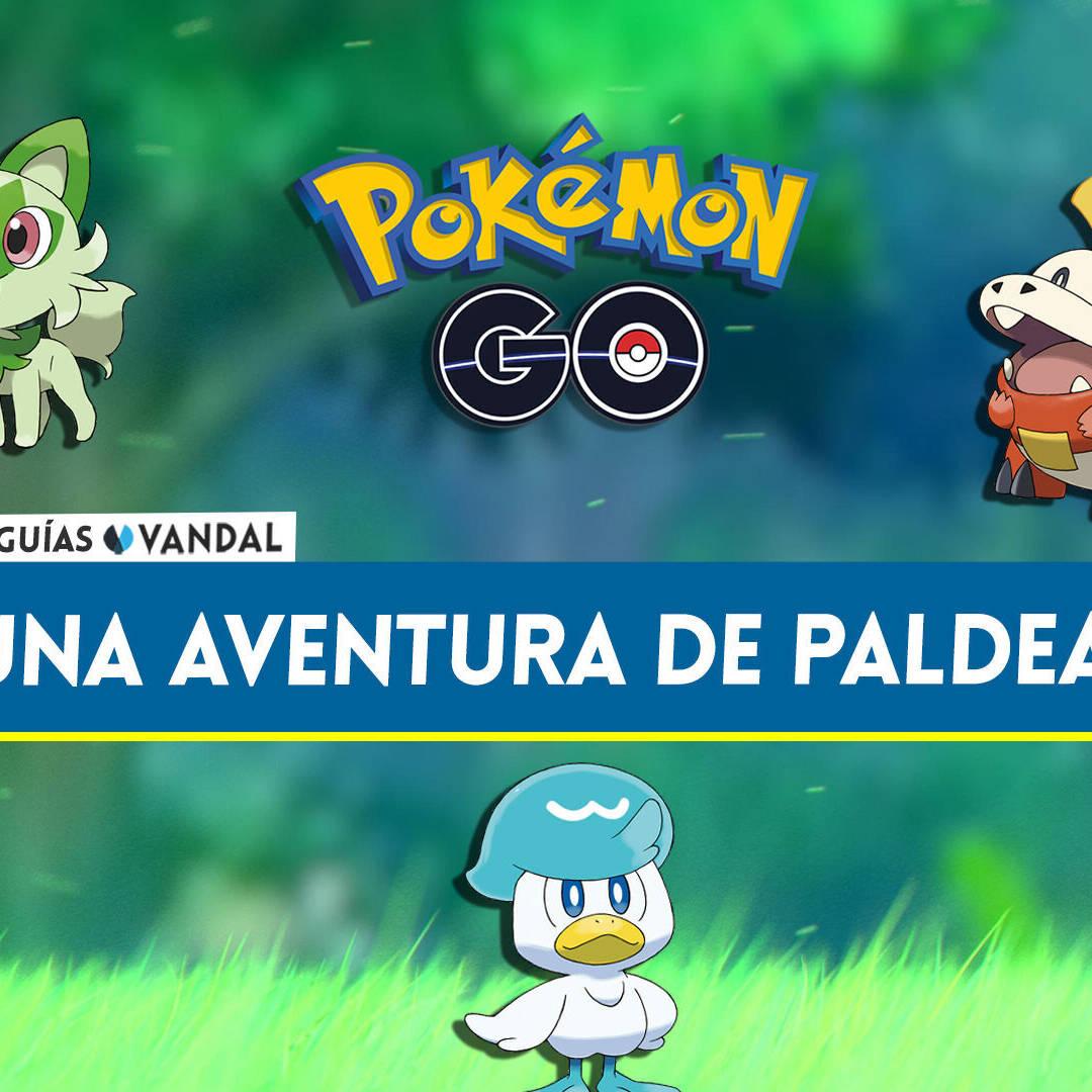 Pokémon GO - Evento Uma Aventura em Paldea