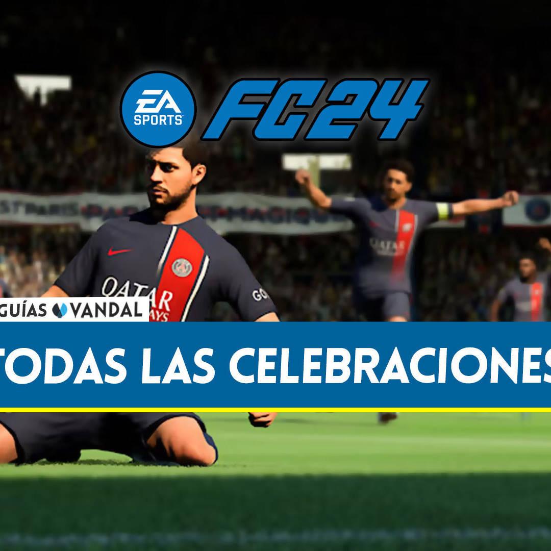 EA Sports FC 24: TODAS las celebraciones y cómo hacerlas (nuevas