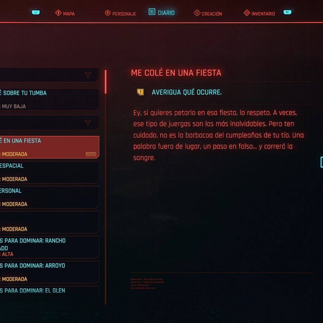 Me colé en una fiesta en Cyberpunk 2077 al 100%