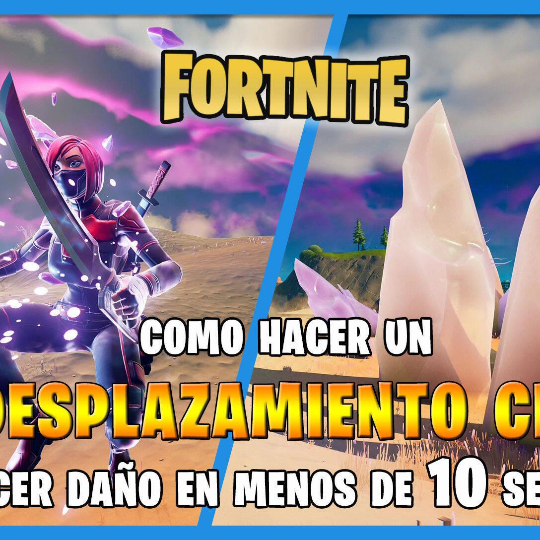 Fortnite C mo hacer un desplazamiento cero y golpear a un enemigo