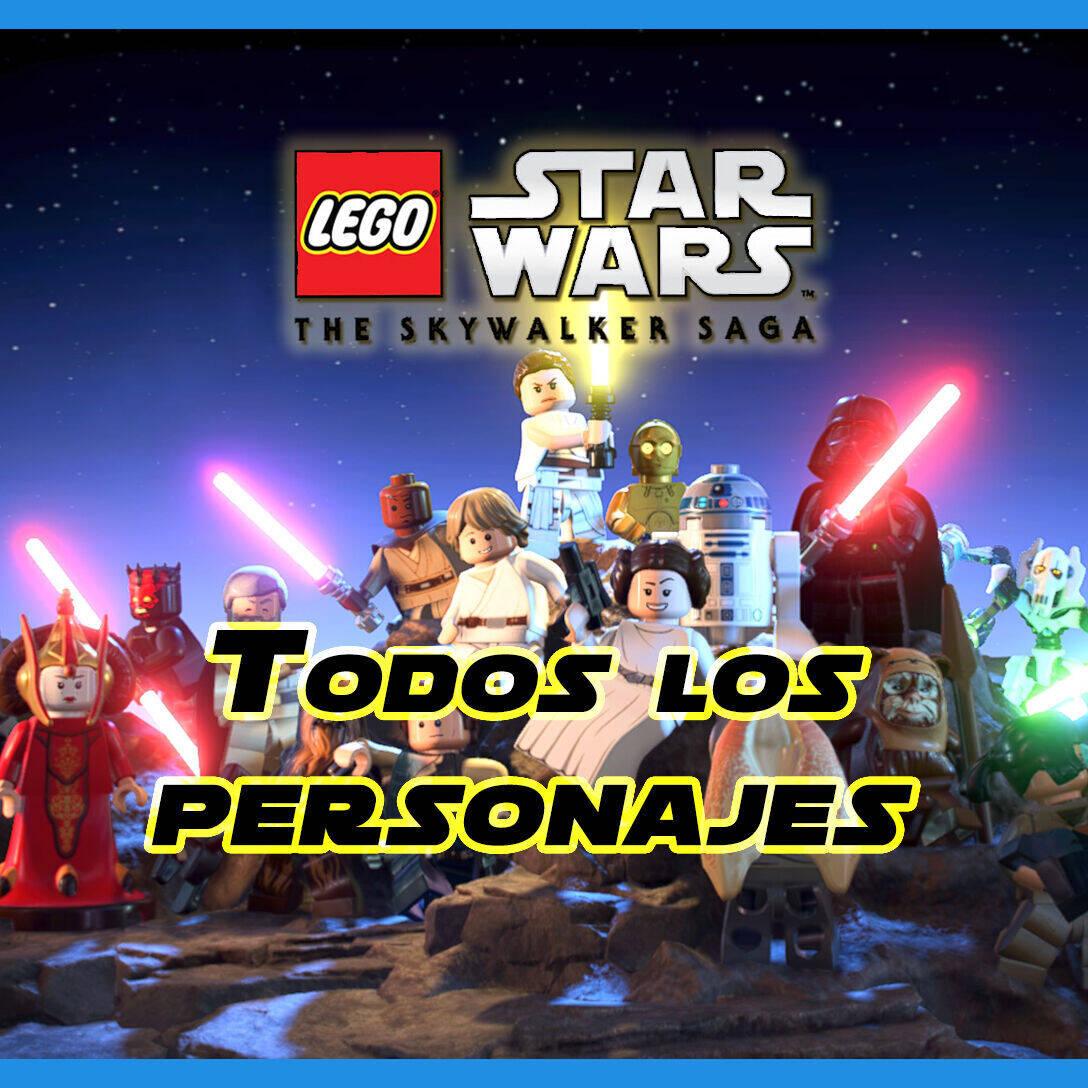 Unirse Microprocesador africano TODOS los personajes de LEGO Star Wars The Skywalker Saga y cómo  conseguirlos