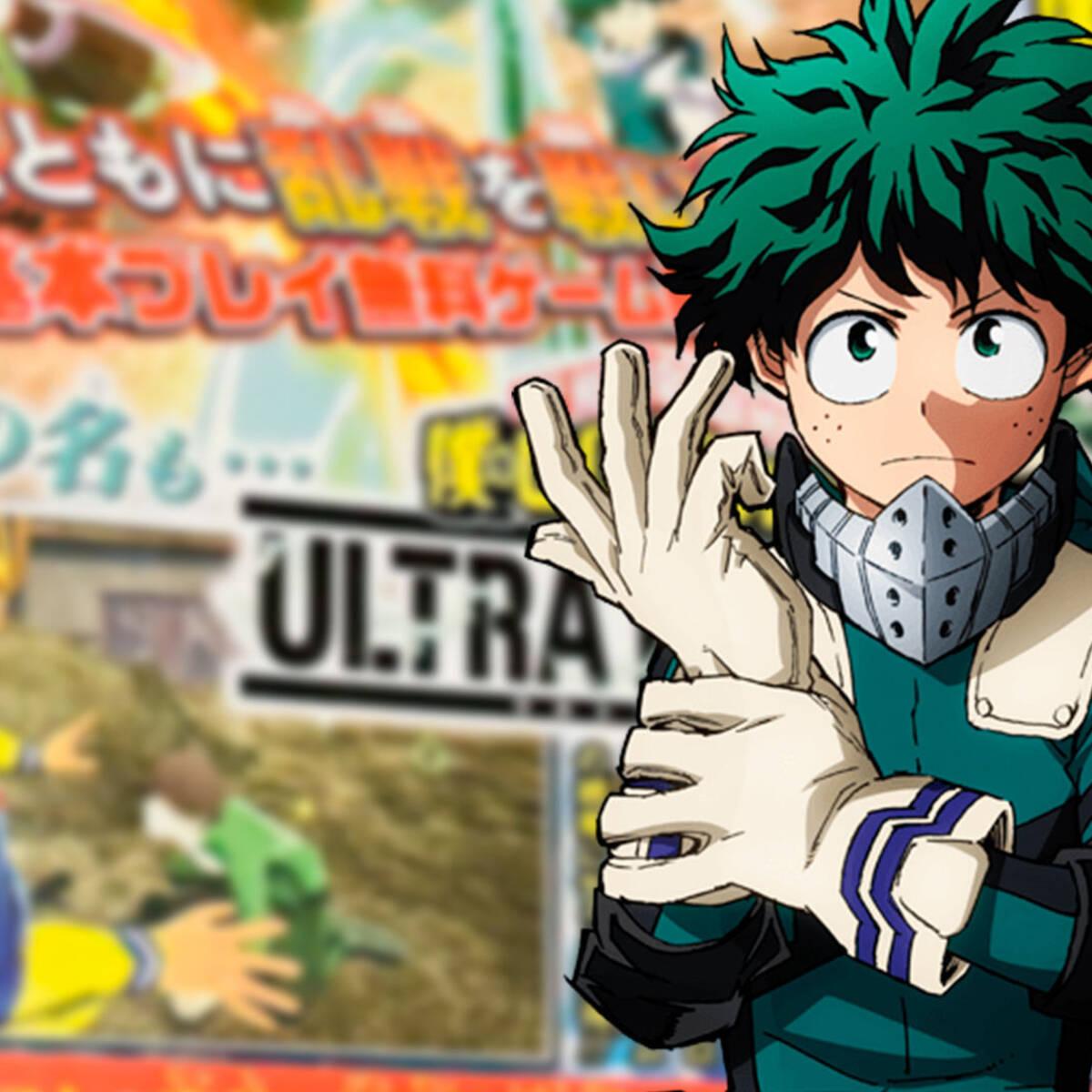 Cuándo se estrena el juego My Hero Academia: Ultra Rumble? Boku no Hero, My  Hero Academia, Battle Royale