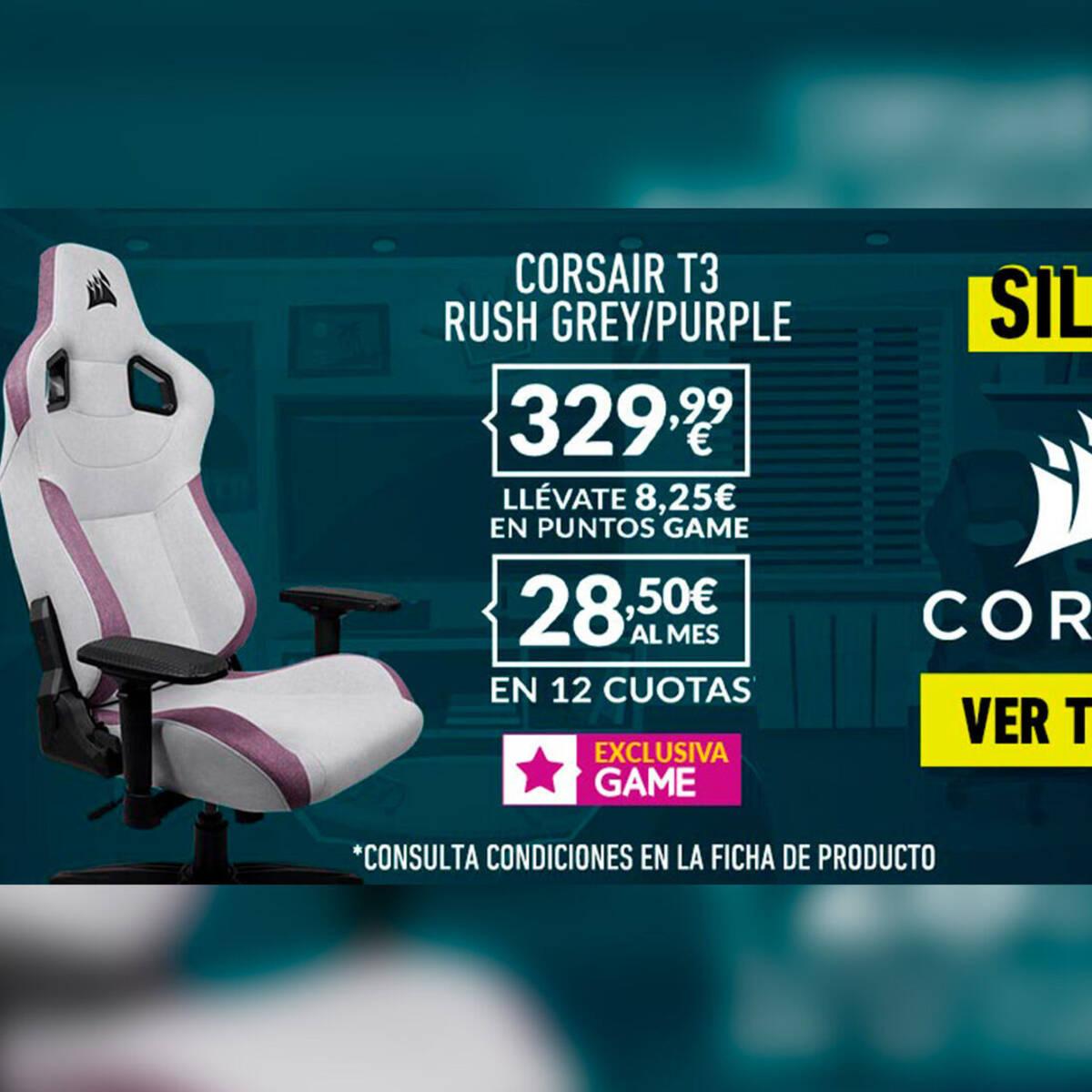 Si buscas nueva silla gaming, GAME te presenta tres exclusivas de Corsair