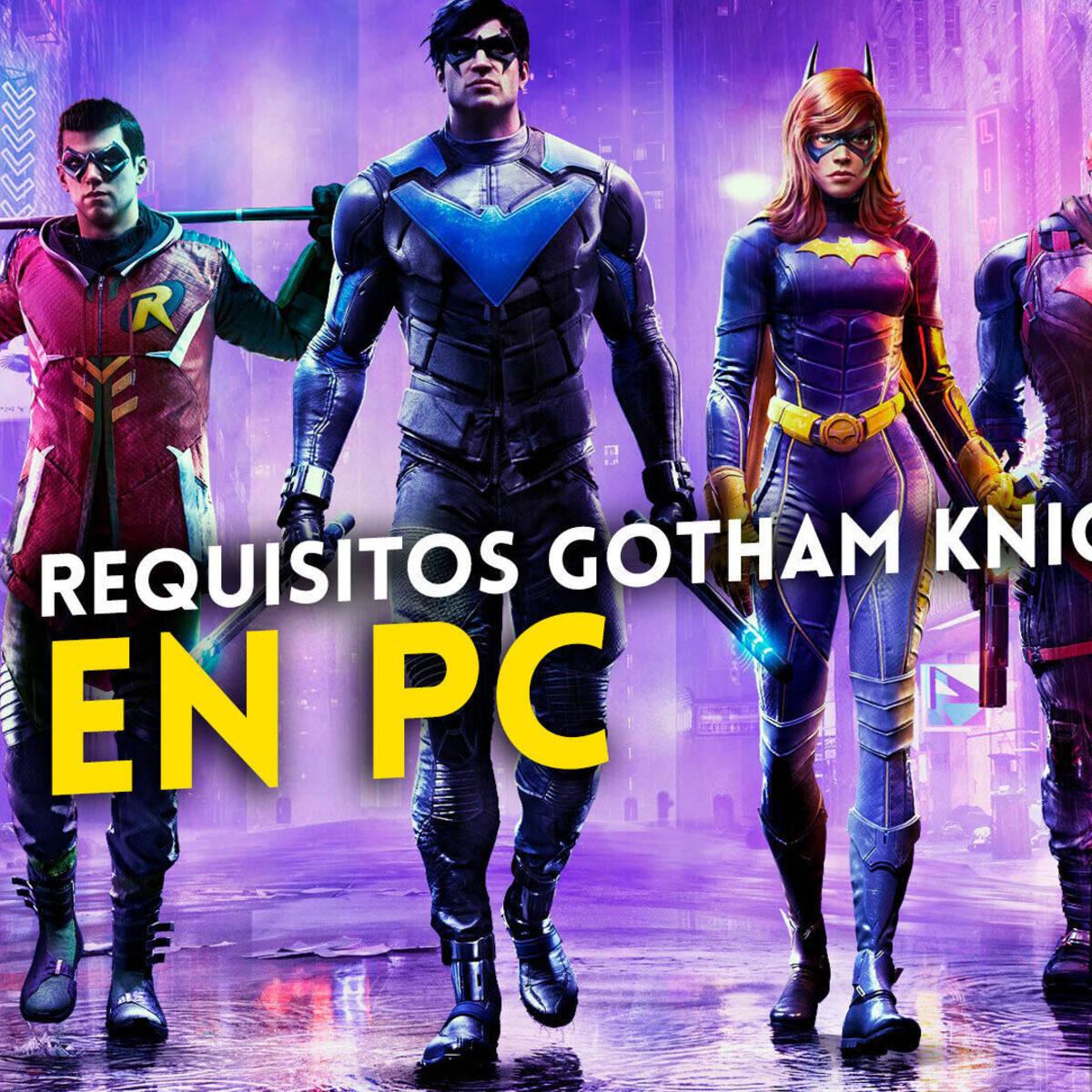 Se revelaron los requisitos mínimos de Gotham Knights, necesitarás una  GeForce GTX 1660 Ti para jugarlo