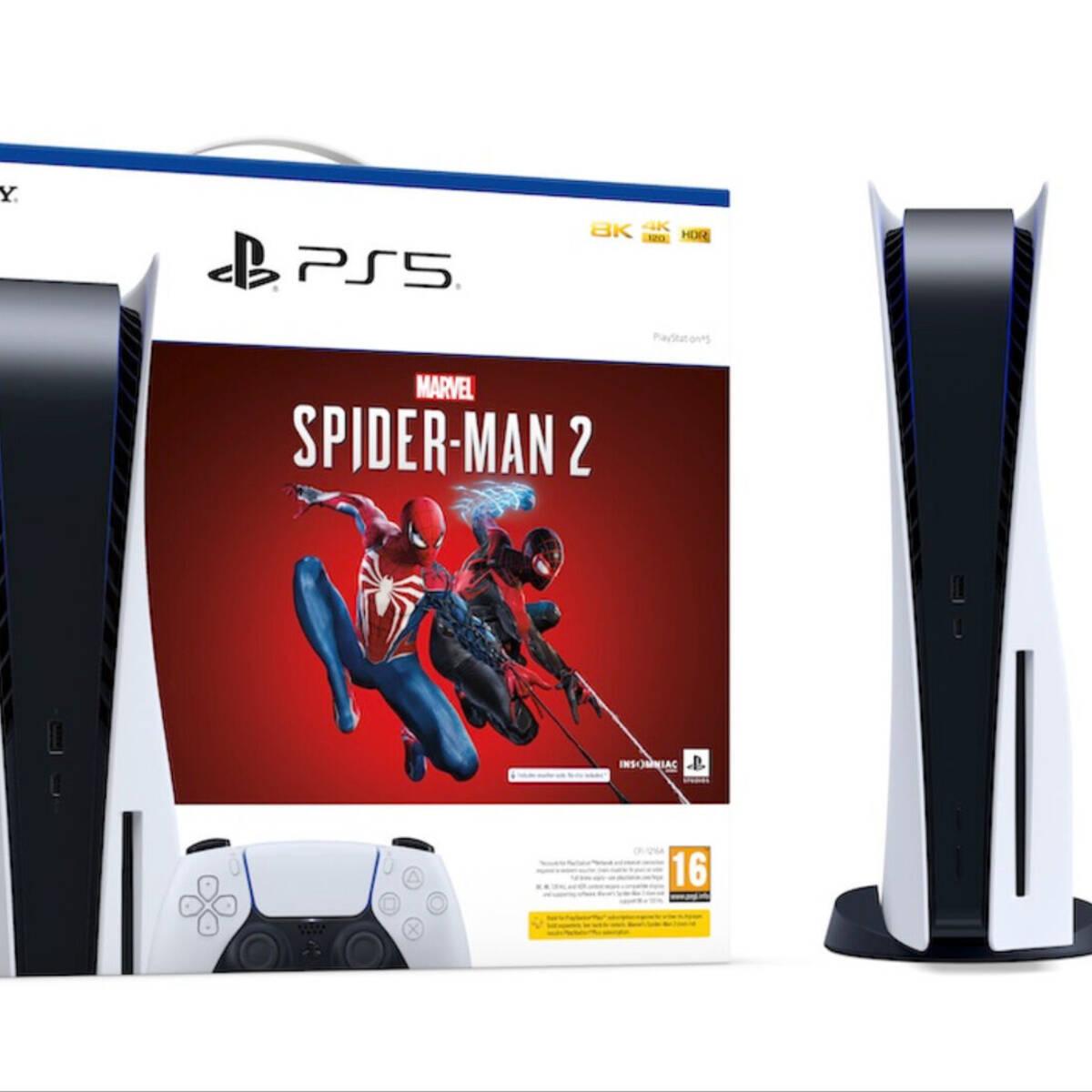Nuevo pack de PS5 con Marvel's Spider-Man 2 para quien no quiera la edición  limitada