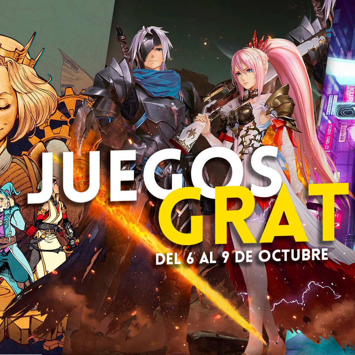 Todos los juegos a los que podrás jugar totalmente gratis este fin de  semana (13 al 16 de octubre) - Vandal