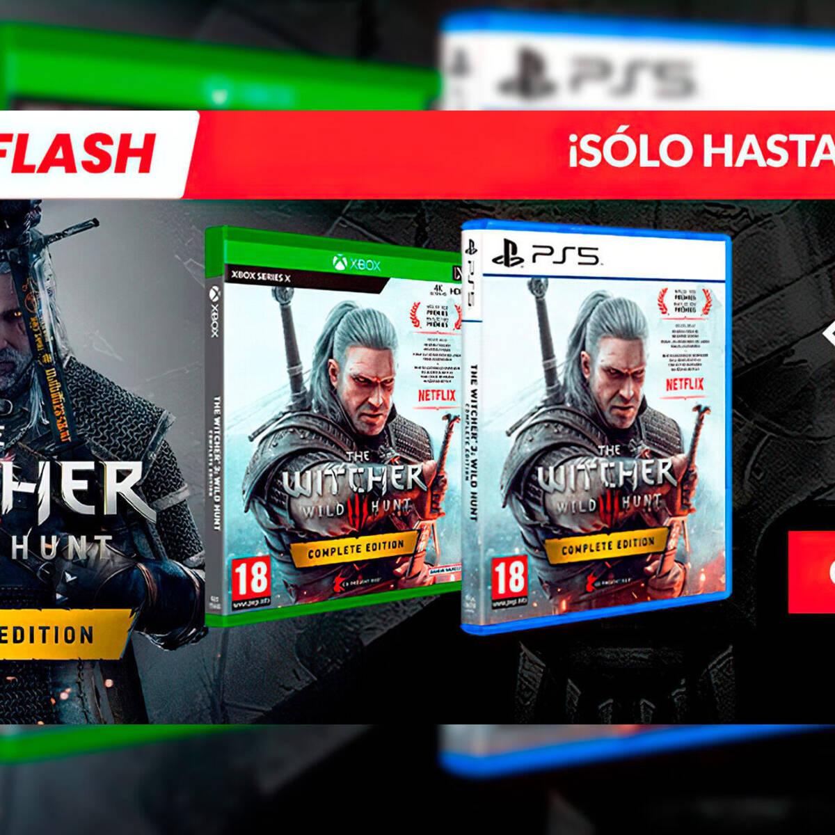 Así es cómo puedes conseguir The Witcher 3 para PS5 al mejor precio