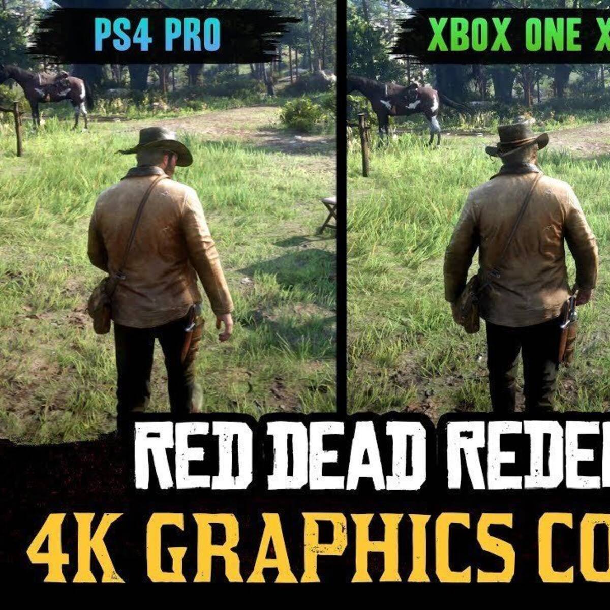 Red Dead Redemption 2: versão para PC e Xbox One X em comparação gráfica -  Windows Club