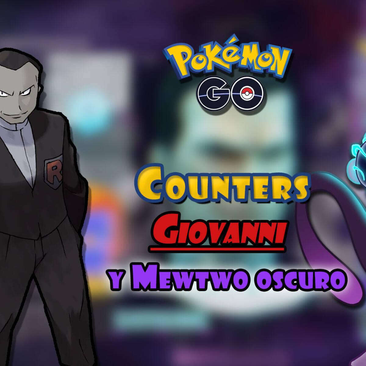 ¡REGRESA MEWTWO OSCURO Y GIOVANNI, NUEVOS OSCUROS