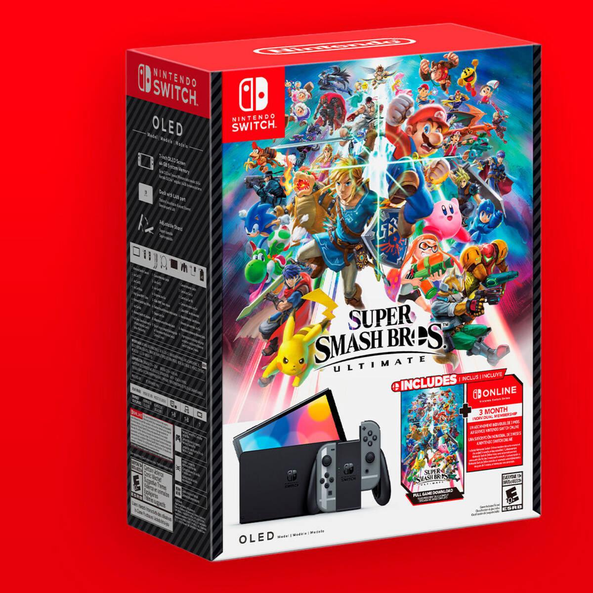 Nintendo anuncia una nueva edición de Switch OLED inspirada en Super Smash  Bros. Ultimate - Vandal