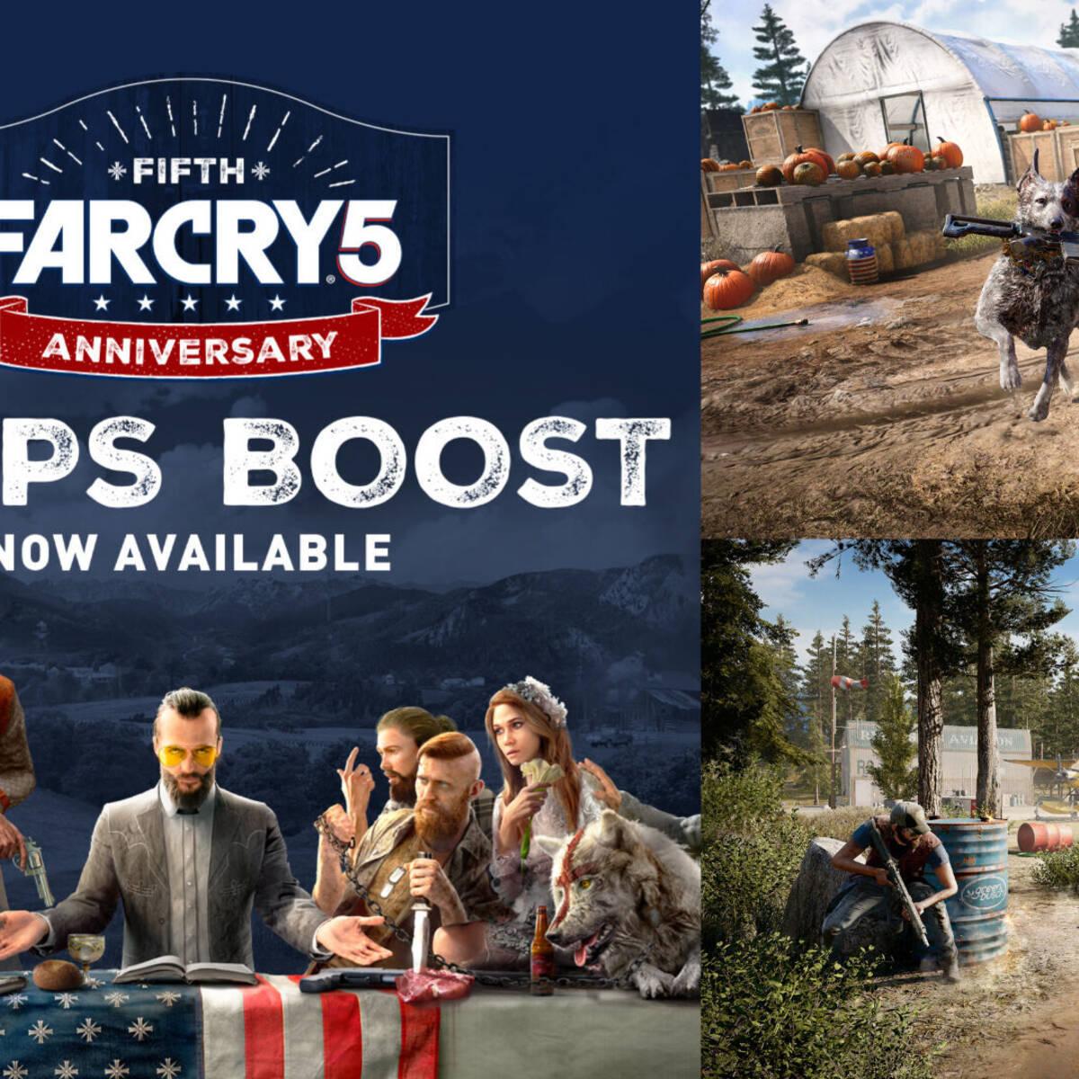 Far Cry 5 se actualiza en PS5 y Xbox Series para funcionar a 60