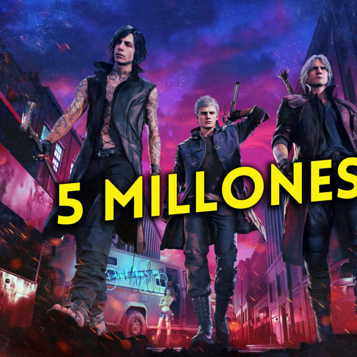 Devil May Cry 5 enviou 2 milhões de cópias às lojas em duas