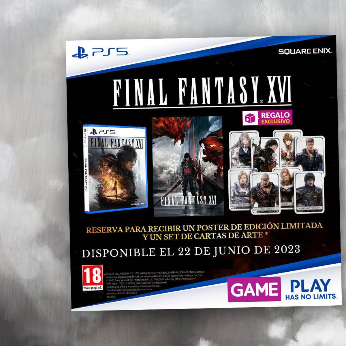 Qué incluye la Edición Deluxe de Final Fantasy XVI para PS5