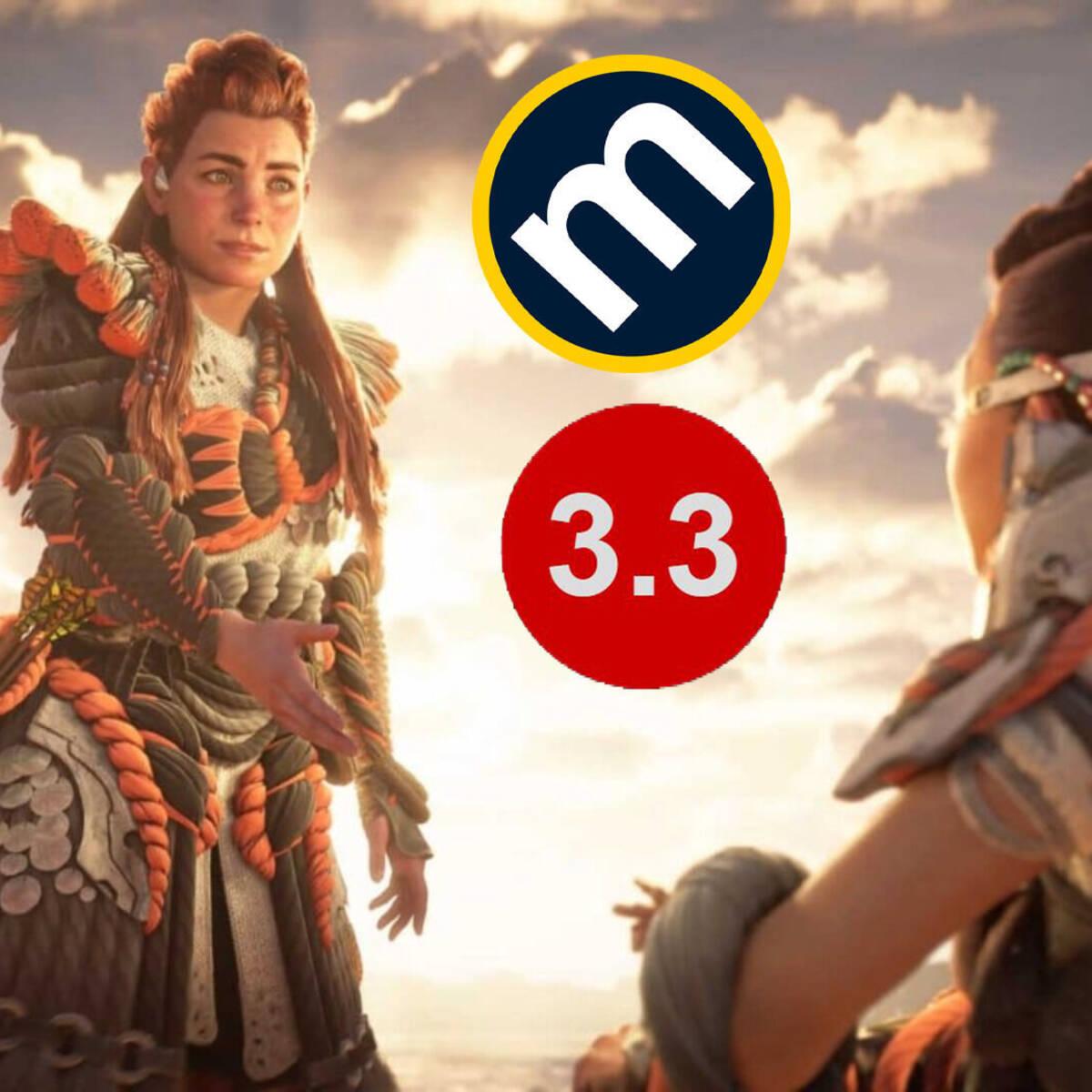 Chacota no DLC Horizon Forbidden West: rigor no Metacritic