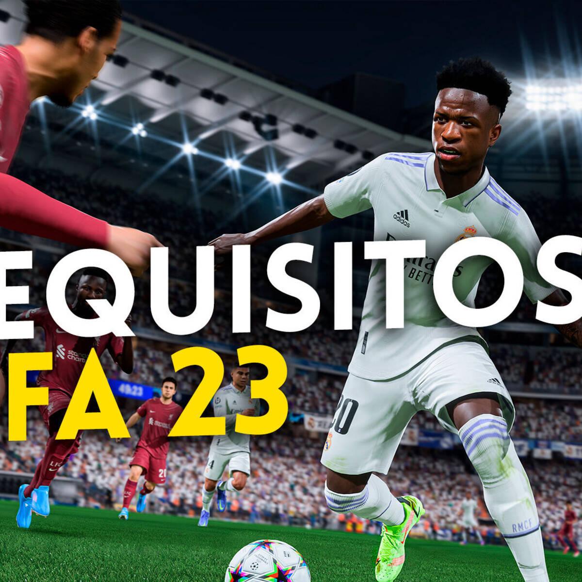 FIFA 23 - Requisitos mínimos y recomendados (Core i7-6700 + GeForce GTX  1660)