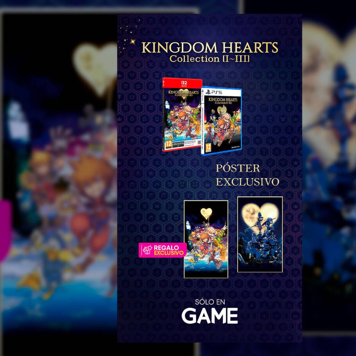 Ya puedes reservar Kingdom Hearts Collection I-III en GAME, con