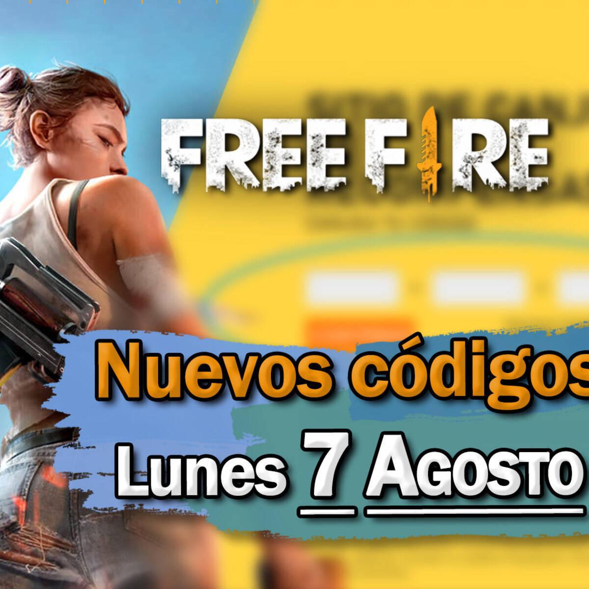 Free Fire  Códigos de hoy lunes 10 de julio de 2023: recompensas