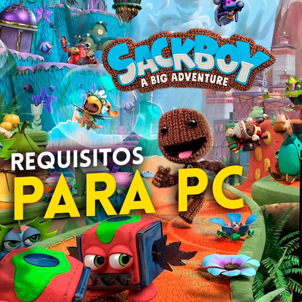 Sackboy: Uma Grande Aventura de PC tem requisitos revelados