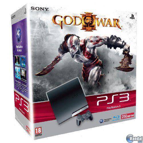 Habrá packs de PlayStation 3 de y God of War - Vandal