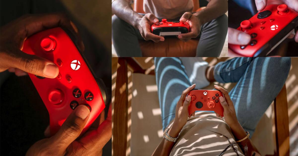 Microsoft lanzará un mando rojo de Xbox Series X/S el 9 de febrero