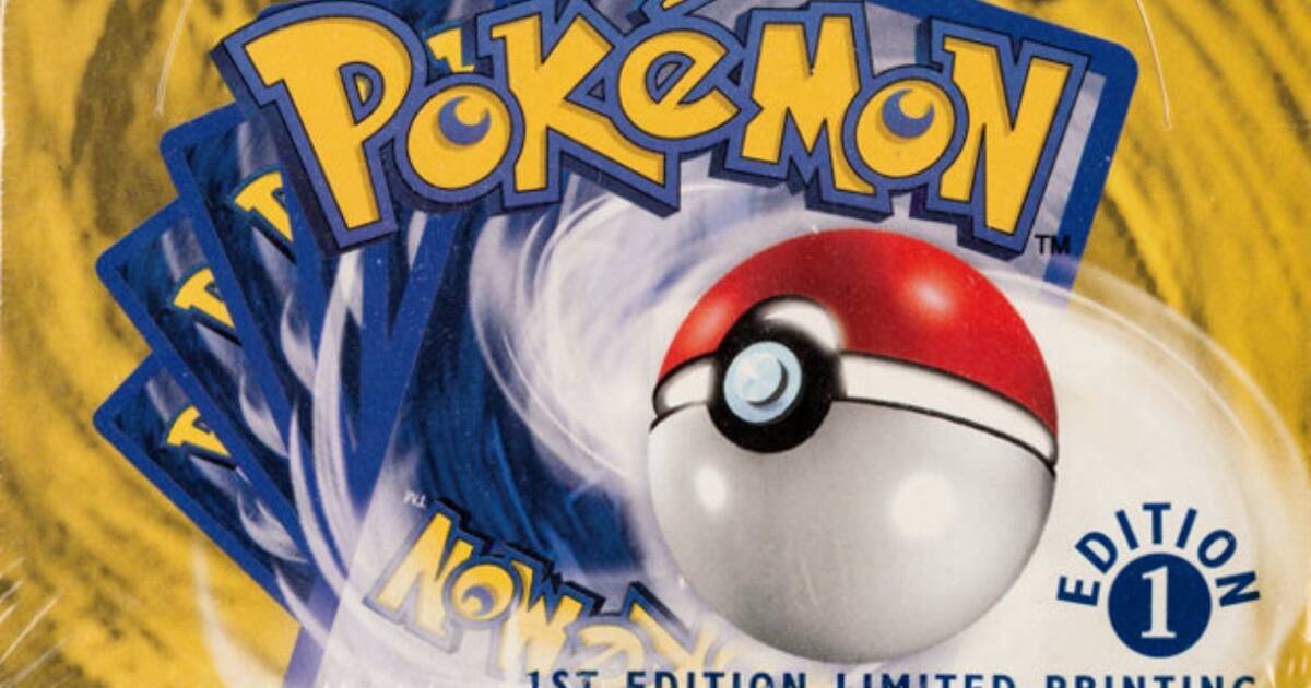 Una caja de cartas de Pokémon se vende por más de  euros en una  subasta - Vandal