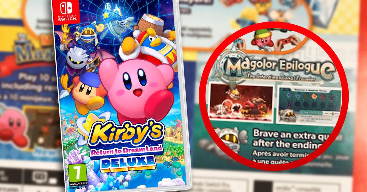 Se filtra una foto de la caja de Kirby's Return to Dream Land Deluxe  desvelando nuevo final - Vandal