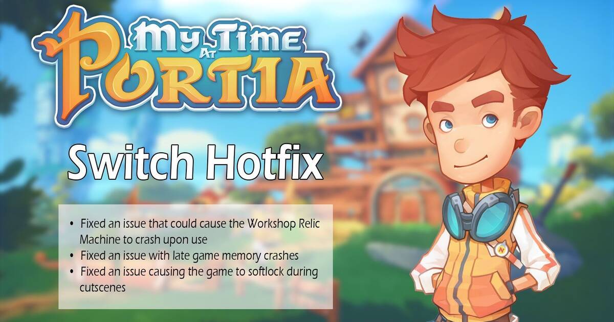 My time at portia nintendo switch будет ли русский язык