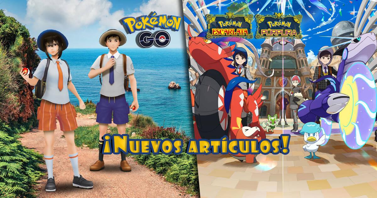 colección Drama Absurdo Pokémon GO celebra el estreno de Escarlata y Púrpura con ropa gratis para  el avatar - Vandal