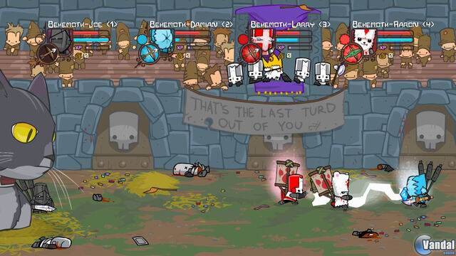 Castle Crashers Tendrá Contenido Exclusivo En PlayStation Network - Vandal