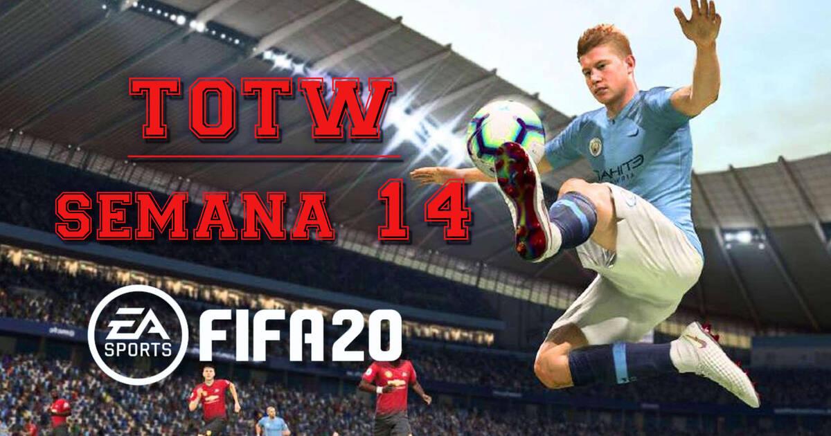 FIFA 20: Desvelado el TOTW 14 con De Bruyne, Salah y 
