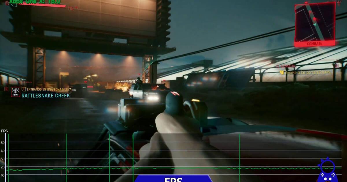 Cyberpunk 2077 en Xbox One funciona a una media de 18 fps