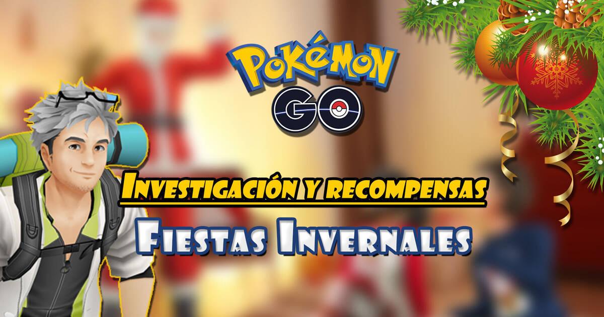 origen Esperar Ciego Investigación de pago de Fiestas Invernales en Pokémon GO: Tareas y  recompensas - Vandal