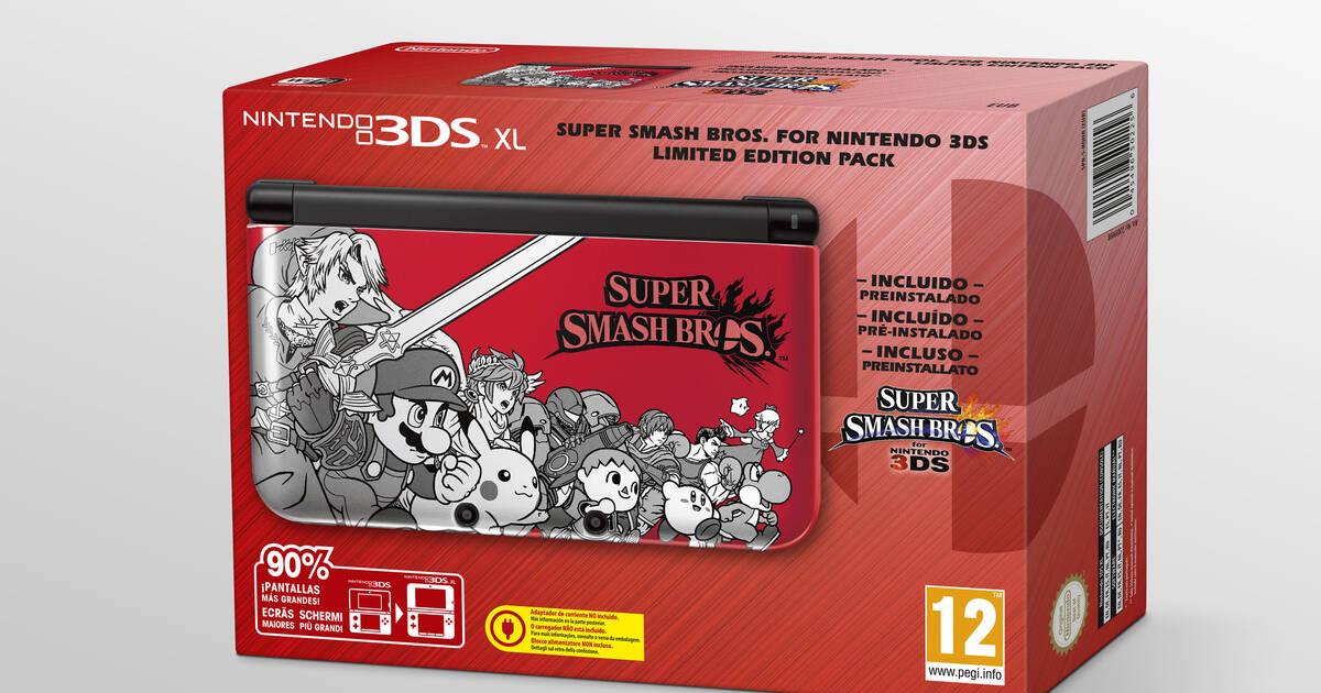 Anunciada Una Edición Especial De Nintendo 3ds Xl Con Motivos De Super Smash Bros Vandal 2911