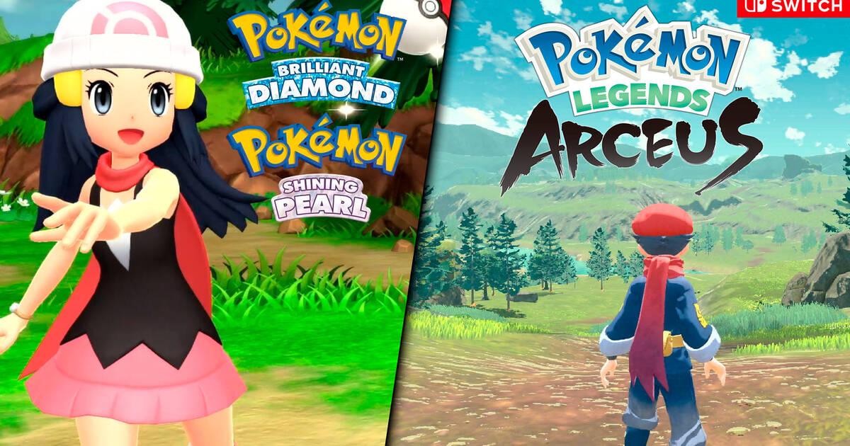Pokémon Diamante Brillante y Perla Reluciente: ¿hay diferencias