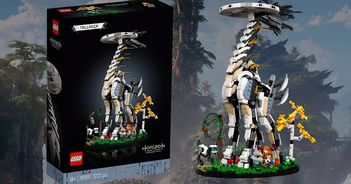Horizon Forbidden West tendrá un set de LEGO dedicado al Cuellilargo - Vandal